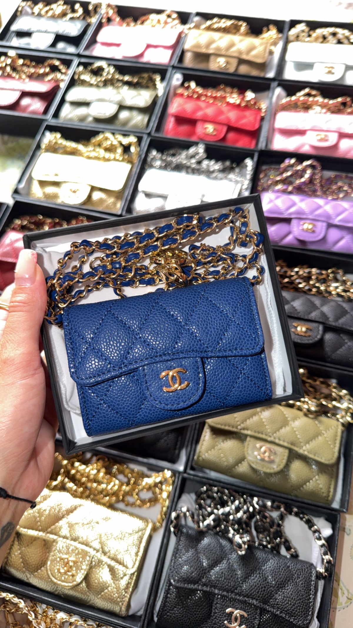 Mini Sac Chacha Bleu Marine