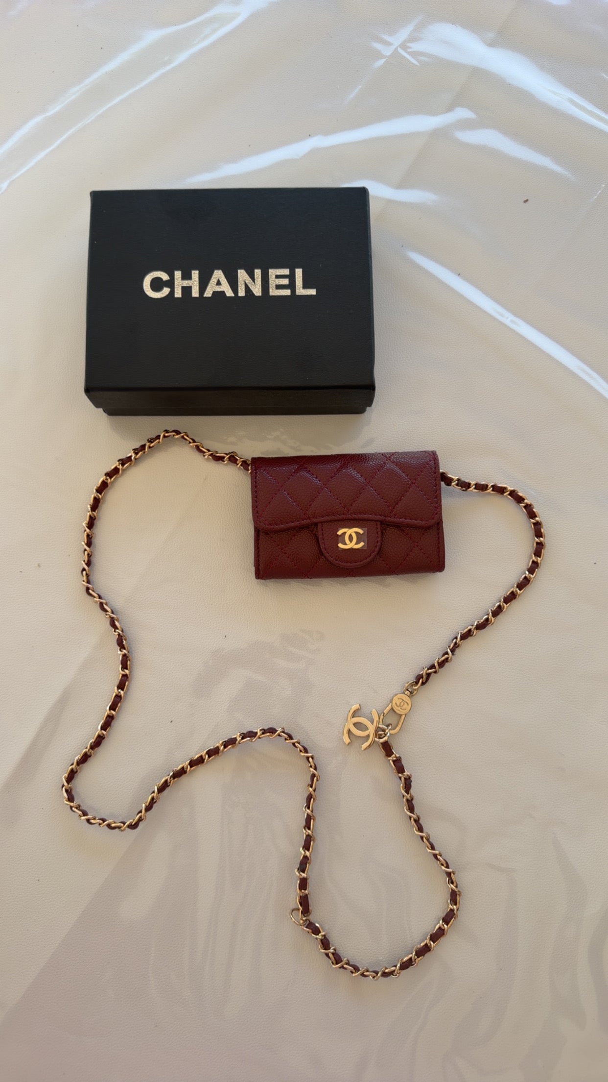Mini Sac Chacha Rouge Bordeaux