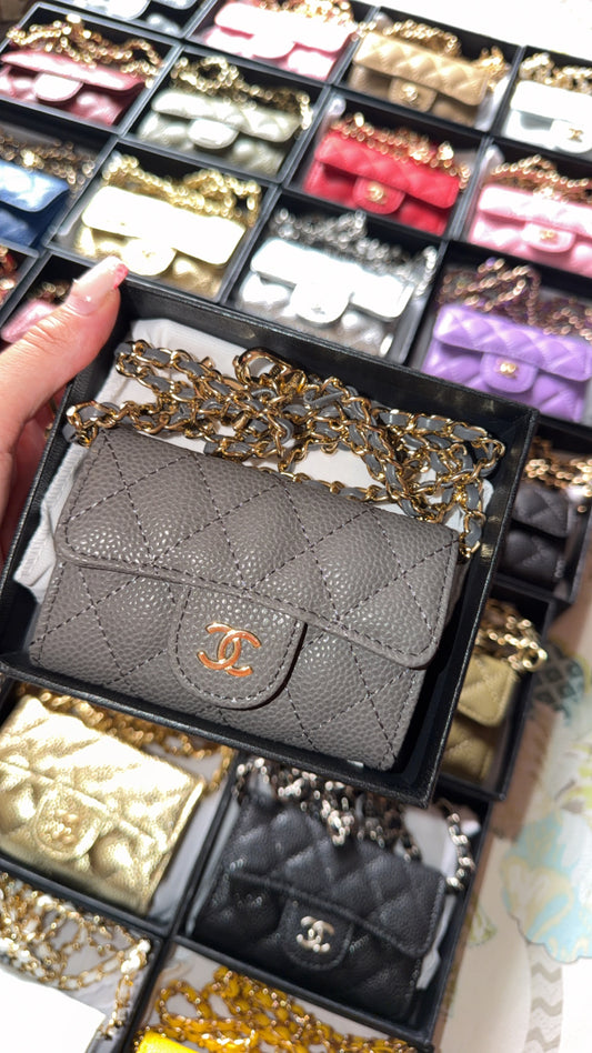 Mini Sac Chacha Gris
