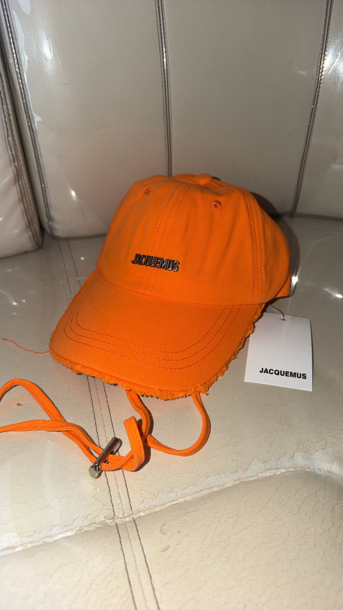 Casquette Jacquemus Orange