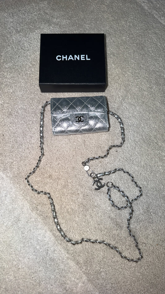 Mini Sac Chacha Argenté
