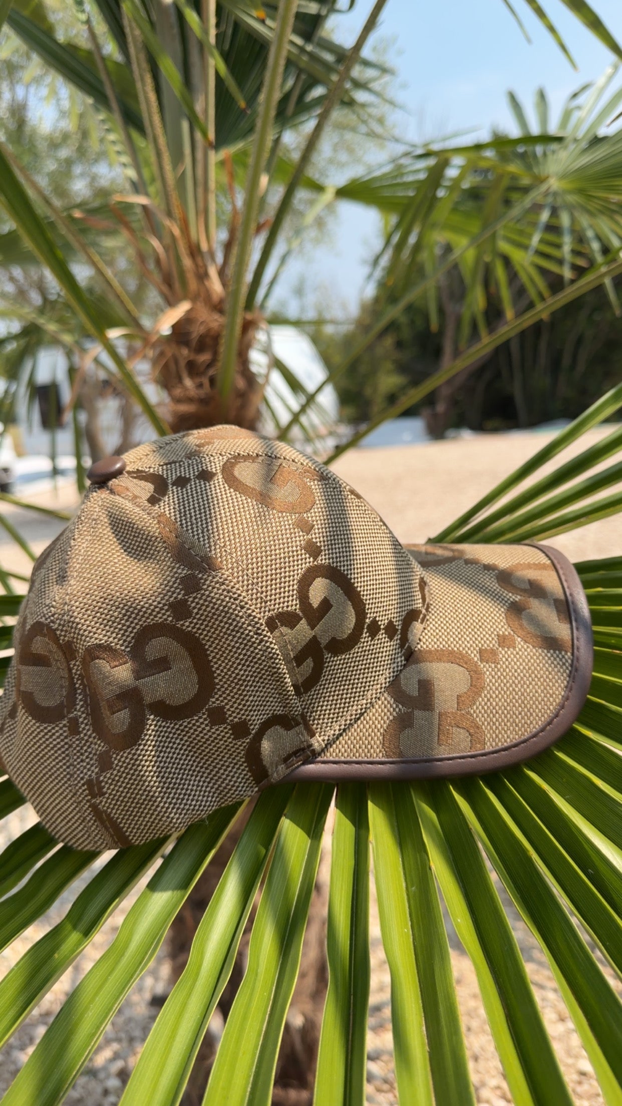 Casquette Gucci Beige